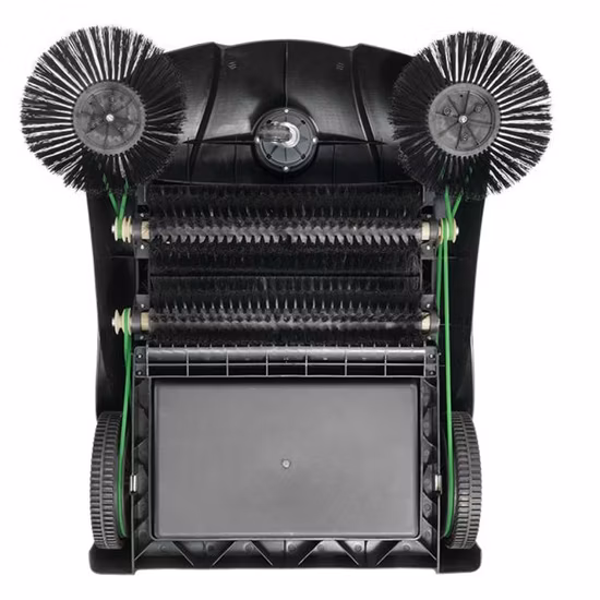 Barredora manual del cepillo del empuje de la mano del jardín del piso 14L