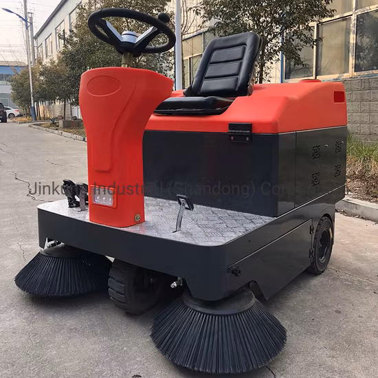 Máquina profesional de limpieza de pisos, barredora de nieve Ht1400, camión barredor de energía eléctrica